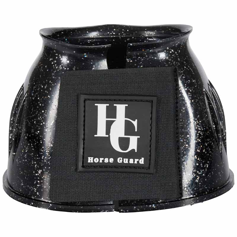 Hufglocken Texas Glitter HG Schwarz