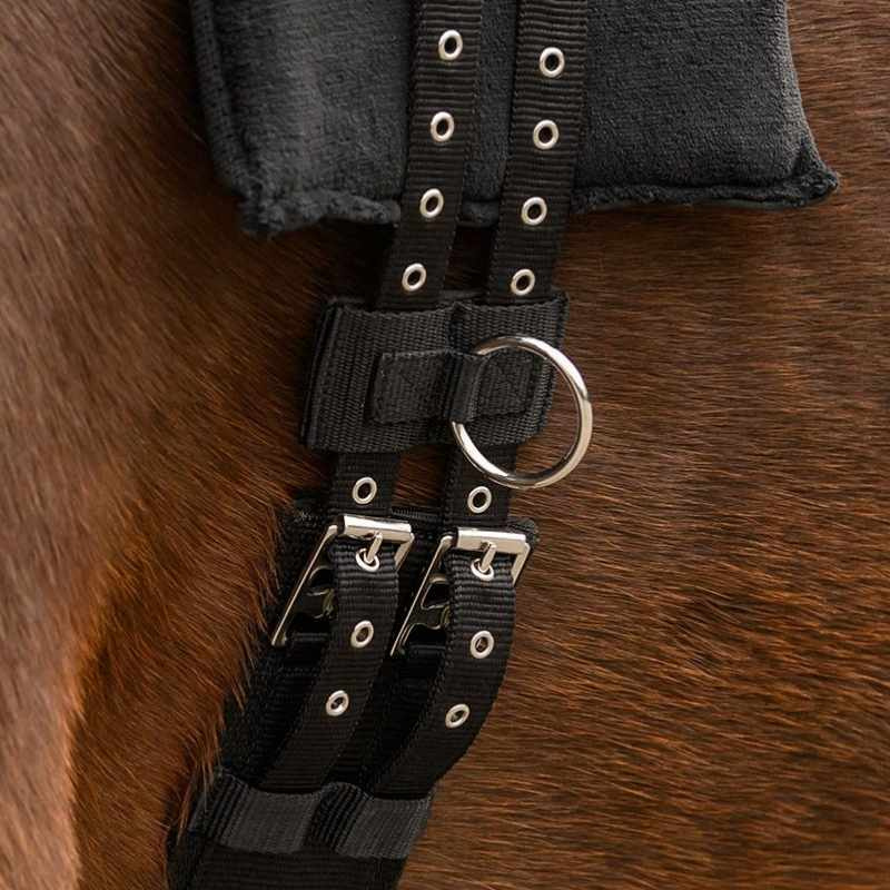 Zusatzring für Langzügelgurt Padded Schwarz
