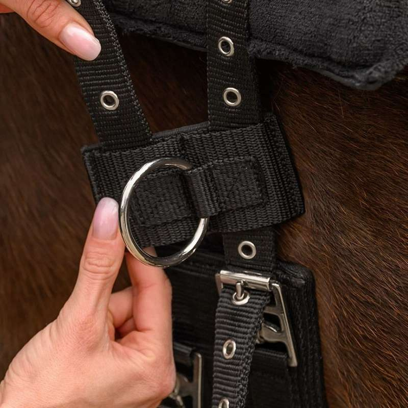 Zusatzring für Langzügelgurt Padded Schwarz
