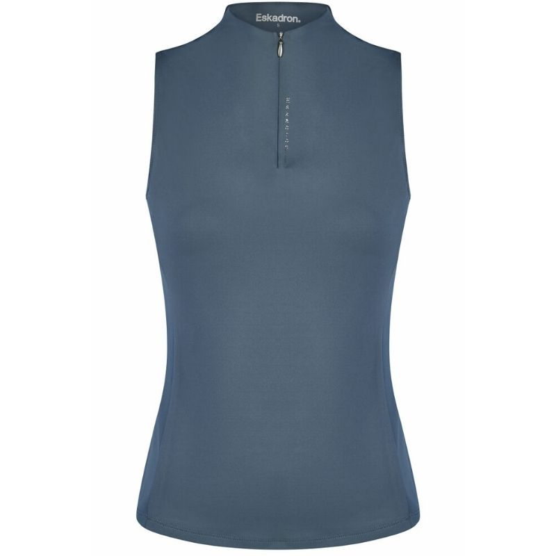 Reittop Tank Half Zip Classic Sports Grün