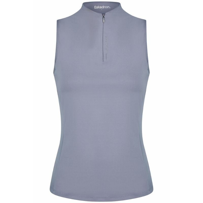 Reittop Tank Half Zip Classic Sports Lila