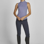 Reittop Tank Half Zip Classic Sports Lila Reittop Tank Half Zip Classic Sports Lila