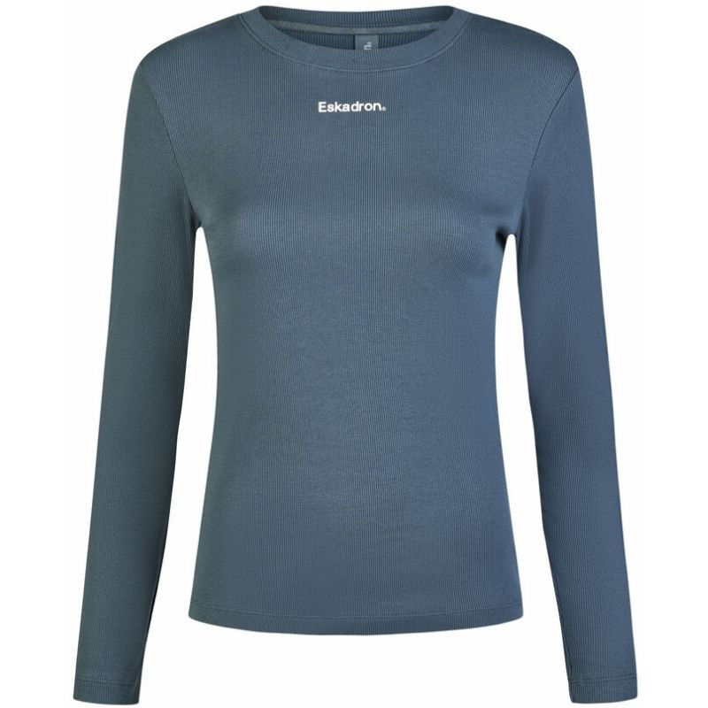 Reittop Rib Longsleeve Classic Sports Grün