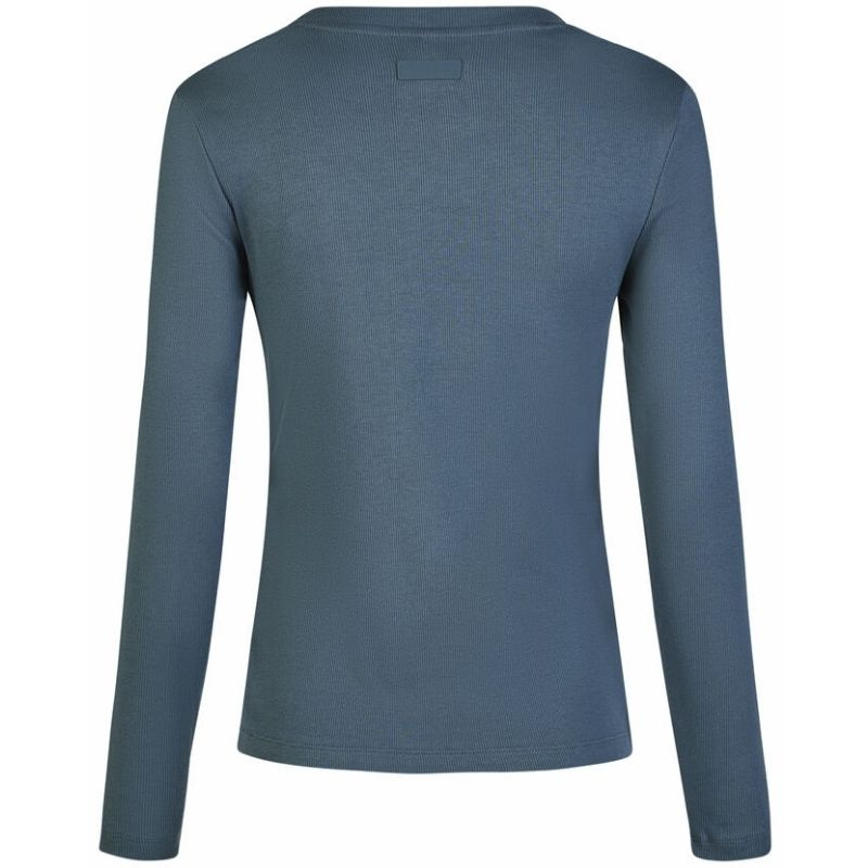 Reittop Rib Longsleeve Classic Sports Grün