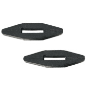 Zügelstopper Rubber 2-pack Schwarz Zügelstopper Rubber 2-pack Schwarz
