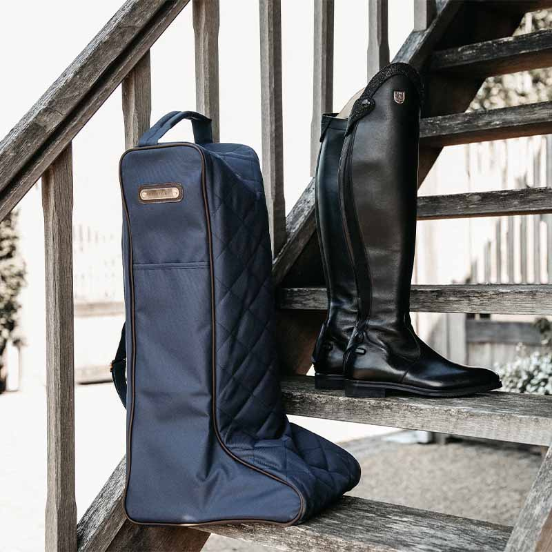 Stiefeltasche Marineblau