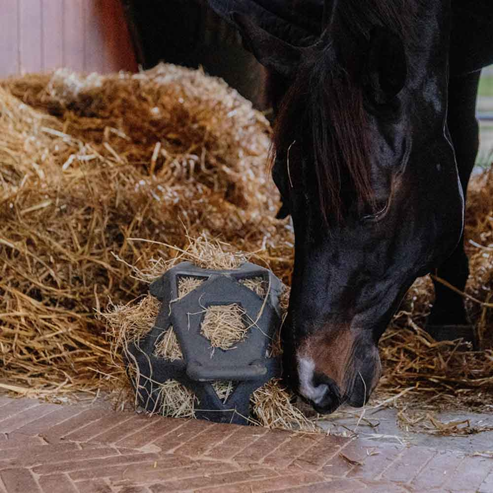 Heuball Relax Play & Hay Dunkelgrau
