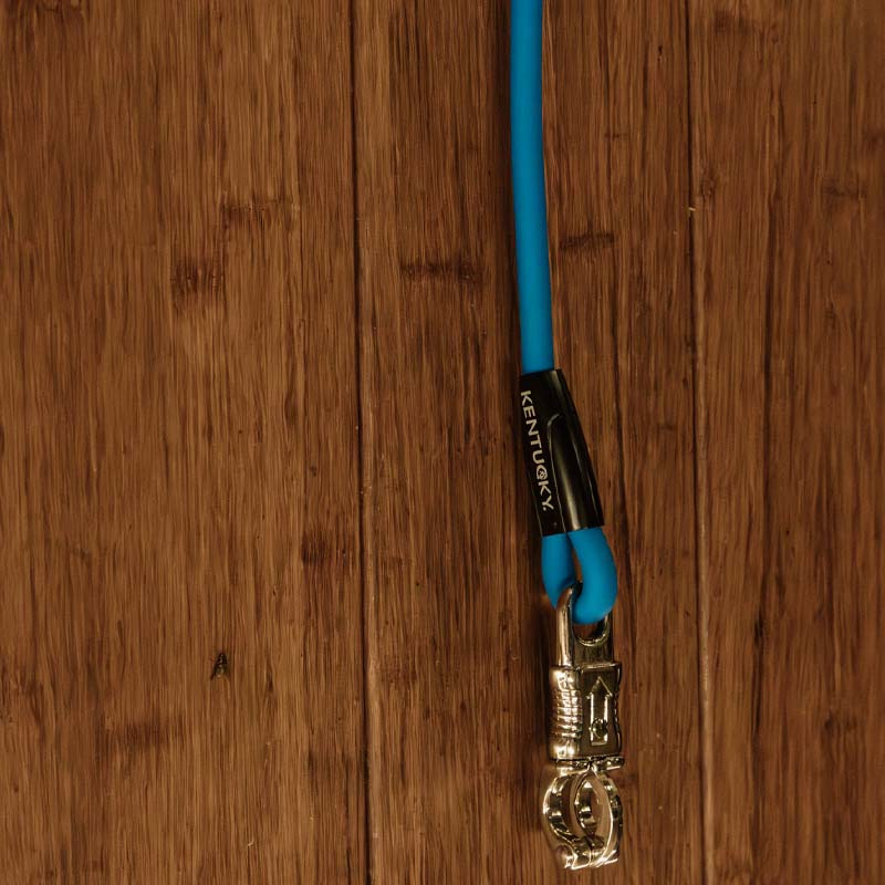 Anbindestrick Box Lead & Cross Silicone Blau