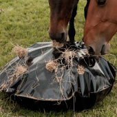 Heunetz Play & Haybag Slowfeeder Round Schwarz Heunetz Play & Haybag Slowfeeder Round Schwarz