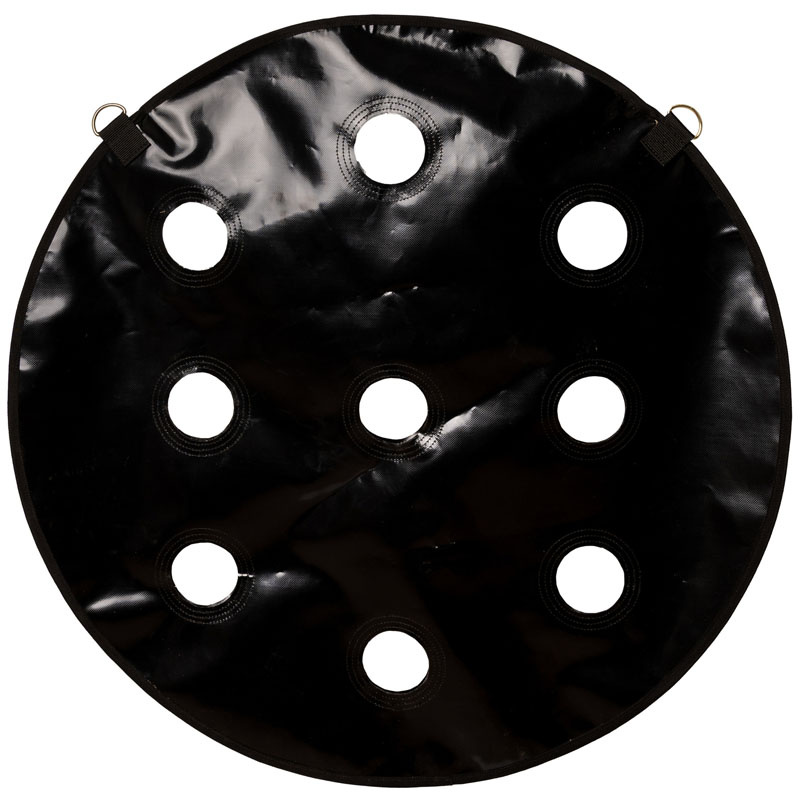 Heunetz Play & Haybag Slowfeeder Round Schwarz