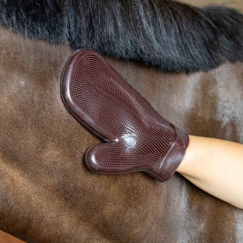 Putzhandschuh Rubber Braun