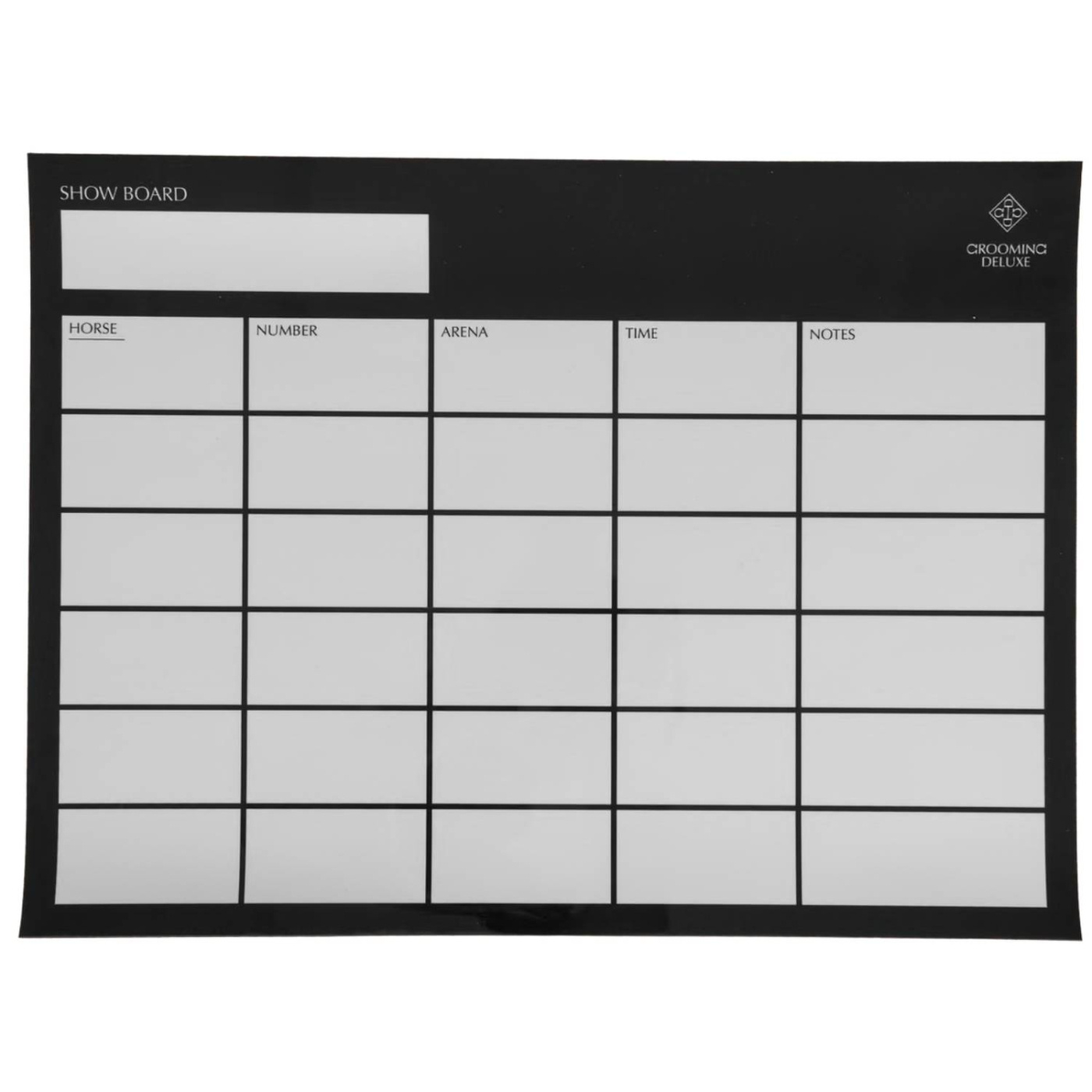 Show Board Magnetic Schwarz
