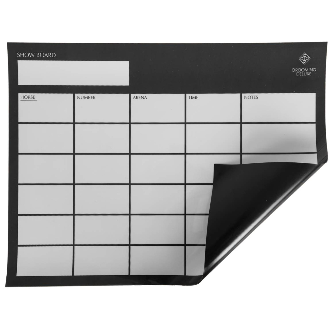 Show Board Magnetic Schwarz