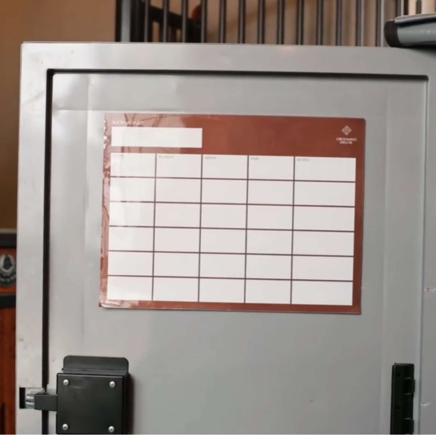 Show Board Magnetic Braun