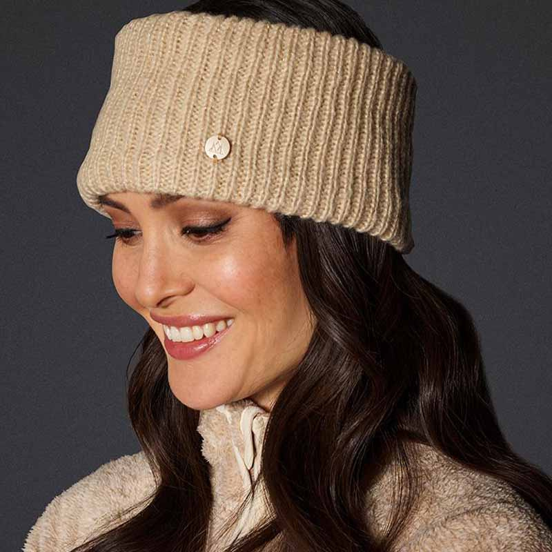 Stirnriemen Sparkle Beige