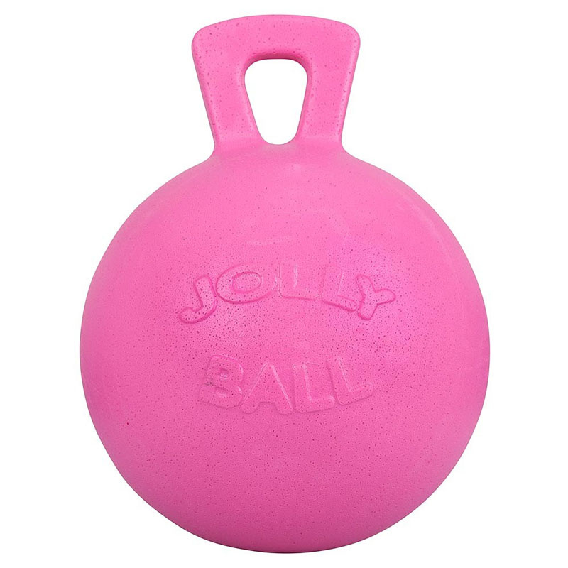 Pferdespielzeug Jolly Ball Kaugummi Rosa