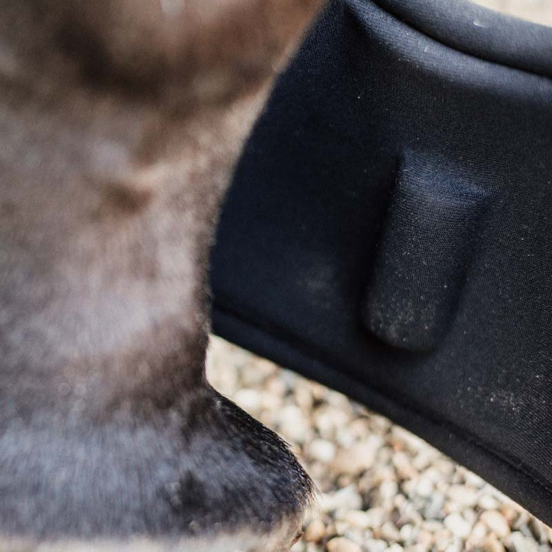 Hufglocken Heel Protection Schwarz