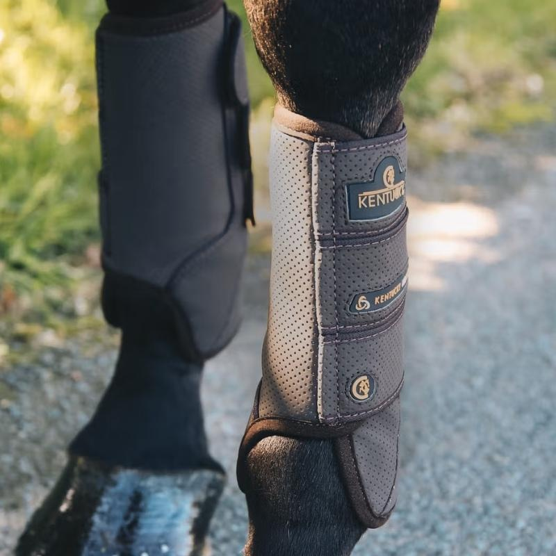 Springgamaschen Eventing Air Tech Front Braun