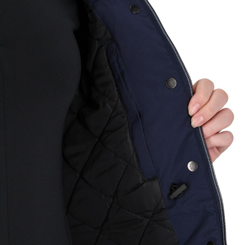 Reitparka Linde Waterproof Marineblau