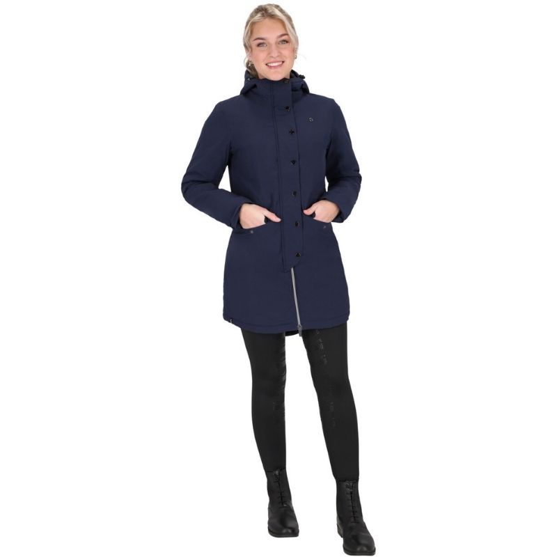 Reitparka Linde Waterproof Marineblau