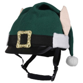 Helmüberzug Weihnachtself Grün Helmüberzug Weihnachtself Grün