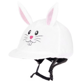 Helmüberzug Osterhase Weiß Helmüberzug Osterhase Weiß