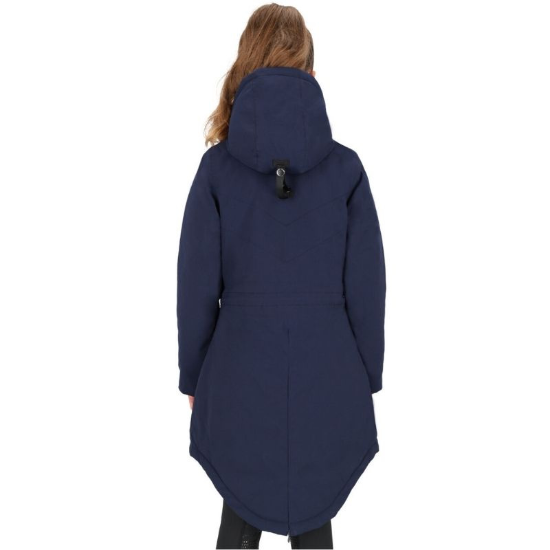 Reitparka Kinder/Junior Linde Waterproof Marineblau