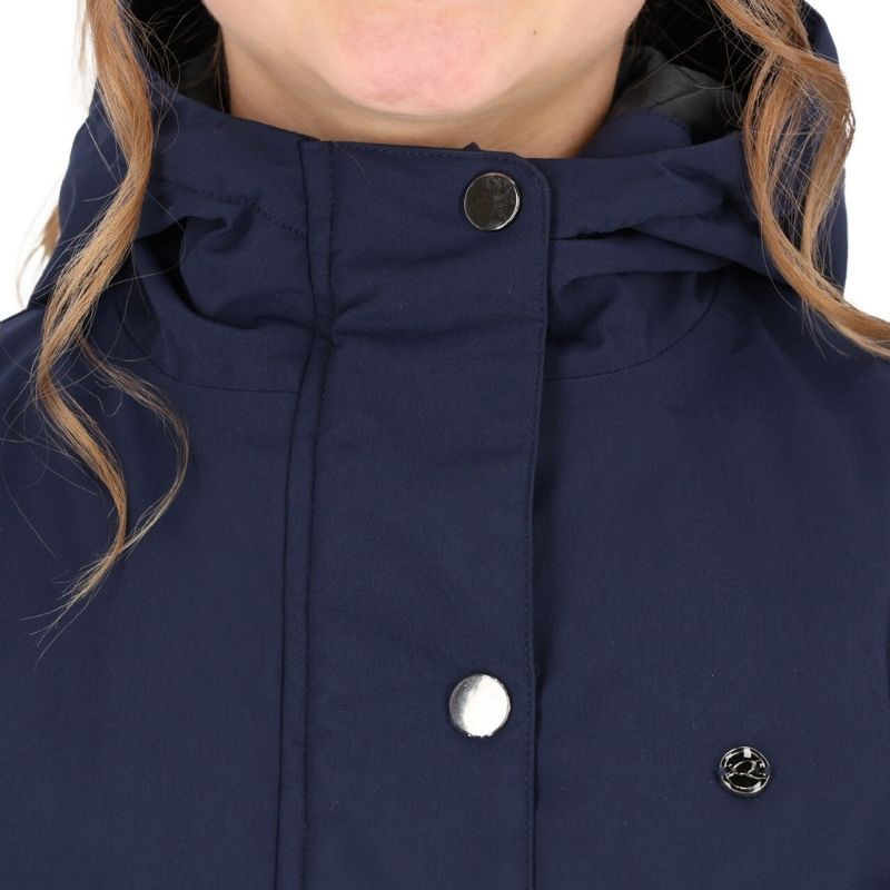 Reitparka Kinder/Junior Linde Waterproof Marineblau
