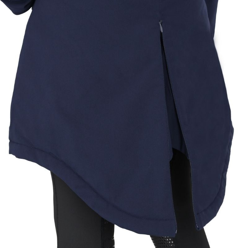 Reitparka Kinder/Junior Linde Waterproof Marineblau