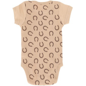 Kurzärmeliger Body Bobby Beige Kurzärmeliger Body Bobby Beige