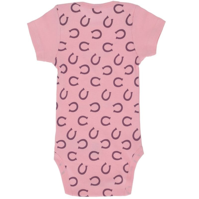 Kurzärmeliger Body Bobby Hellrosa