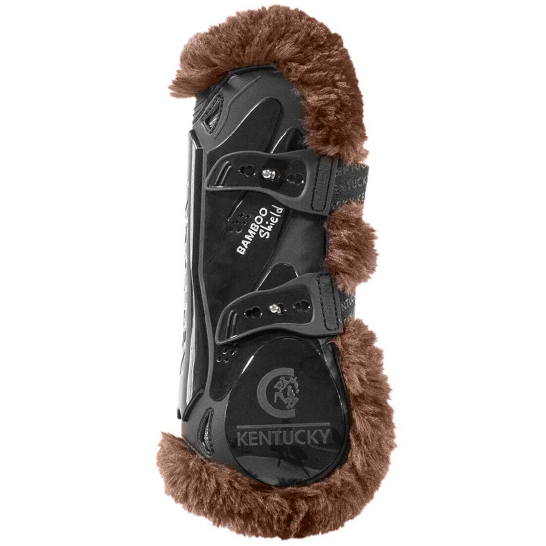 Springgamachen Vegan Sheepskin Bamboo Elastic Schwarz/Braun