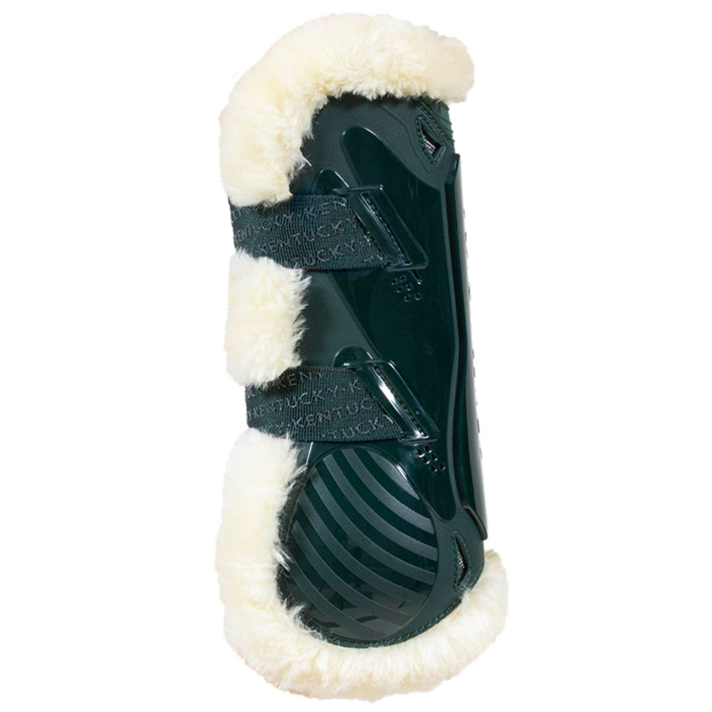 Springgamachen Vegan Sheepskin Bamboo Elastic Dunkelgrün