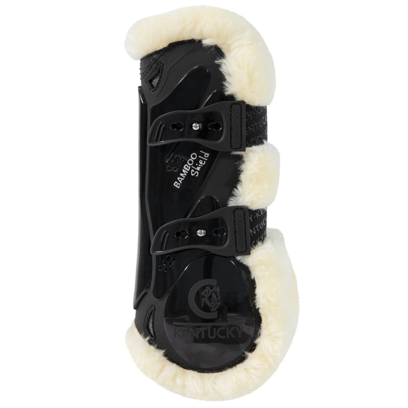 Springgamaschen Sheepskin Bamboo Shield Schwarz
