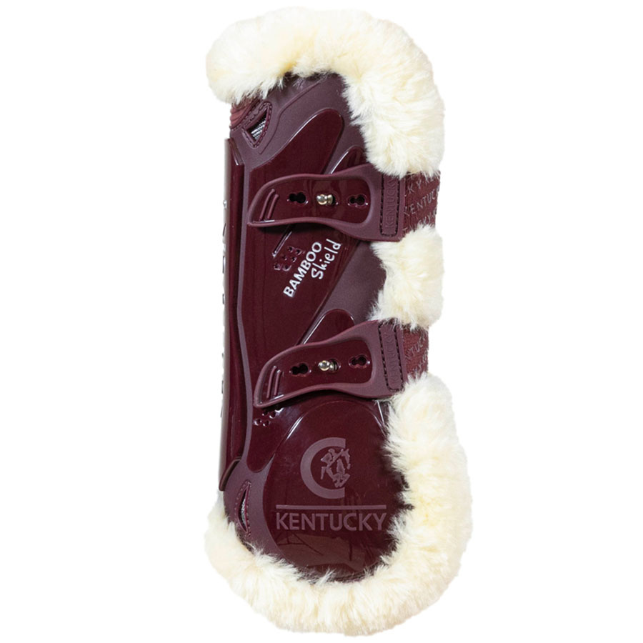 Springgamachen Vegan Sheepskin Bamboo Elastic Bordeaux
