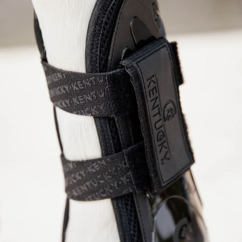 Springgamachen Velcro Schwarz