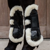 Springgamachen Vegan Sheepskin Velcro Schwarz Springgamachen Vegan Sheepskin Velcro Schwarz