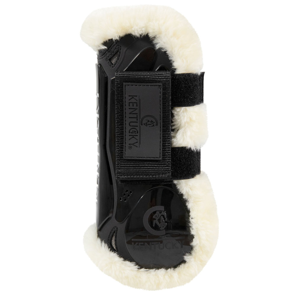 Springgamachen Vegan Sheepskin Velcro Schwarz