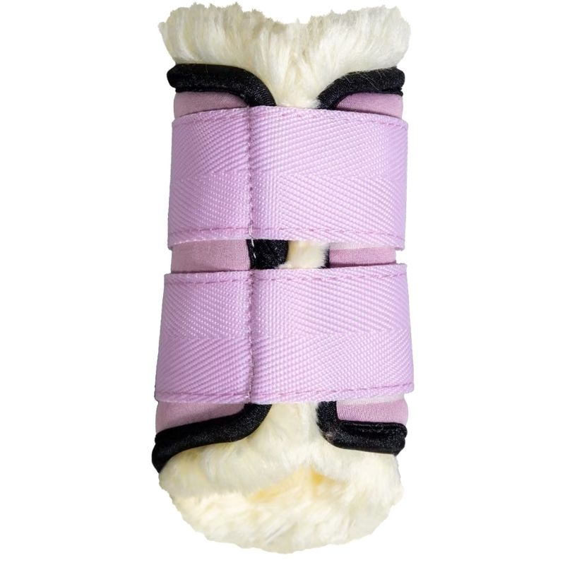 Weidegamaschen Vegan Sheepskin Unicorn Glitter Rosa Shetland
