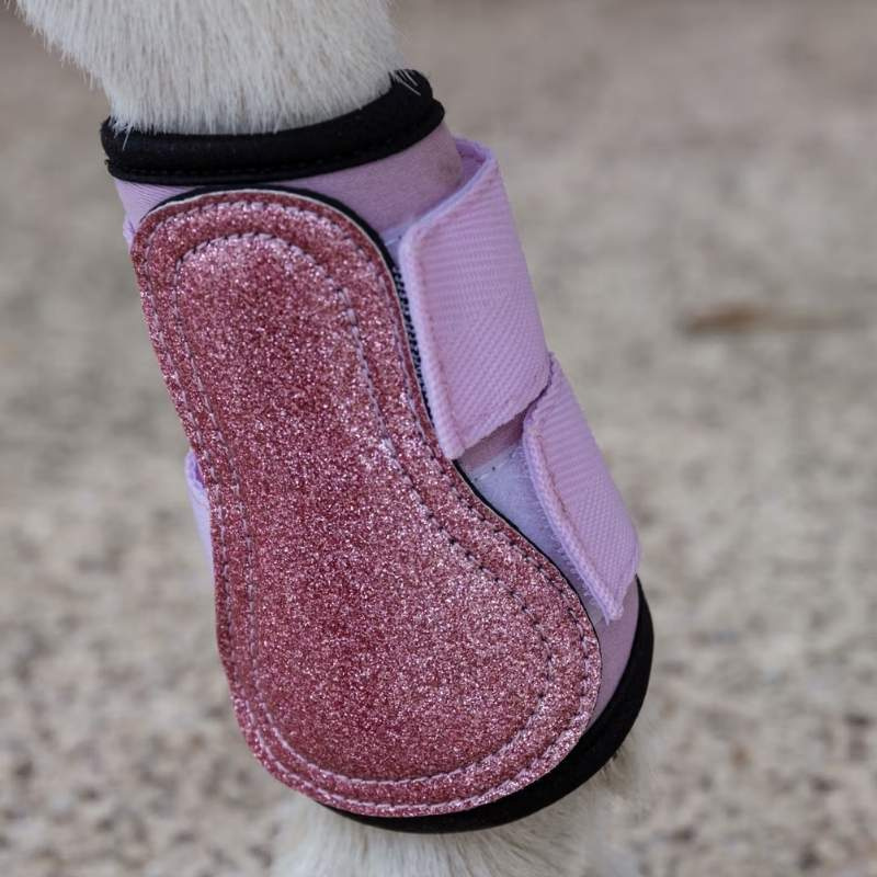 Weidegamaschen Unicorn Glitter Rosa Shetland