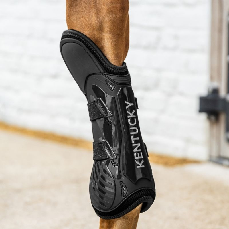Beinschutz Bamboo Shield Elastic Knee Protection Schwarz