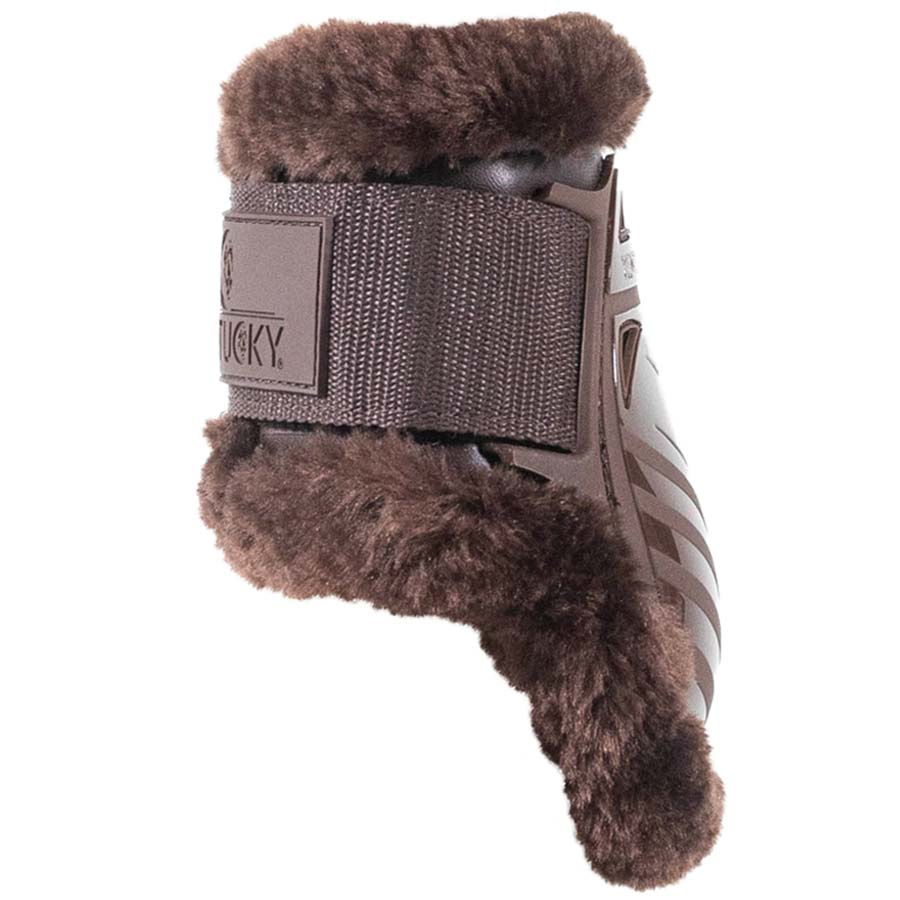 Streichkappen Young Vegan Sheepskin Braun/Braun