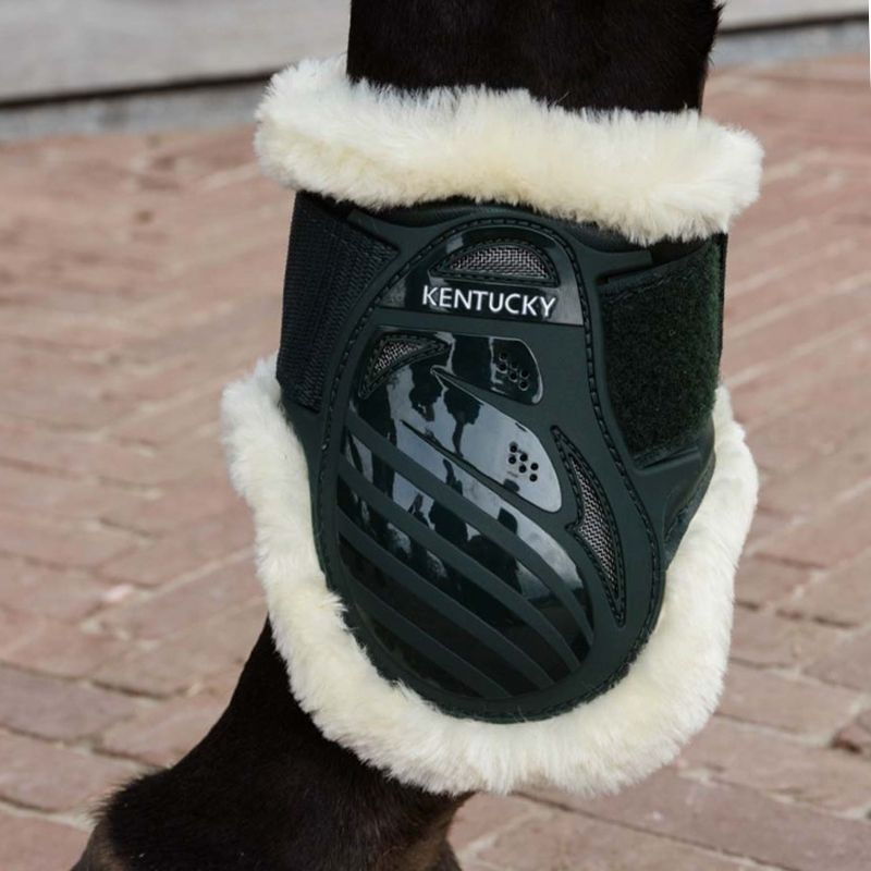 Streichkappen Young Vegan Sheepskin Dunkelgrün