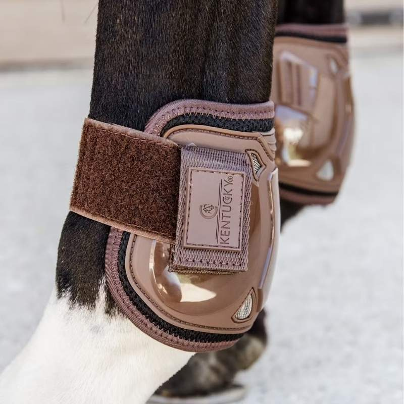 Streichkappen Moon Air Velcro Braun