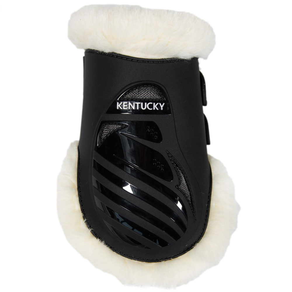 Streichkappen Elastic Vegan Sheepskin Schwarz