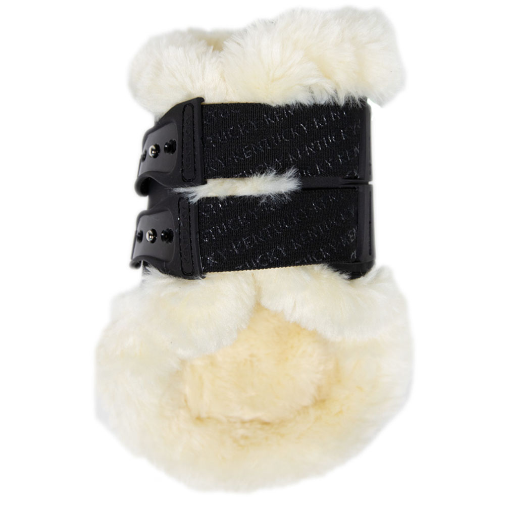 Streichkappen Elastic Vegan Sheepskin Schwarz