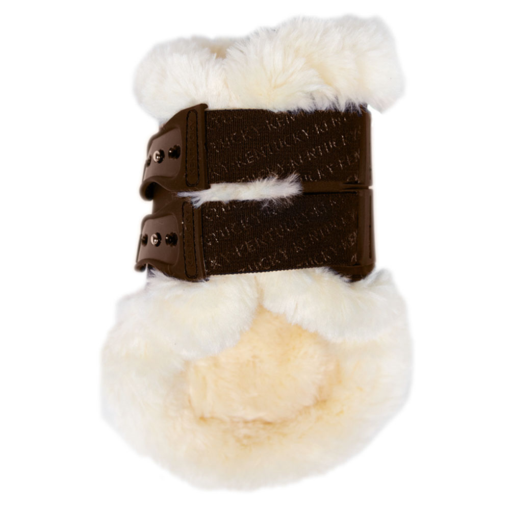 Streichkappen Elastic Vegan Sheepskin Braun