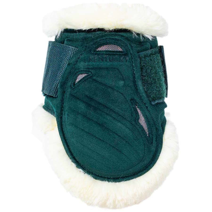 Streichkappen Young Vegan Sheepskin Velvet Dunkelgrün