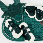 Streichkappen Young Vegan Sheepskin Velvet Dunkelgrün Streichkappen Young Vegan Sheepskin Velvet Dunkelgrün