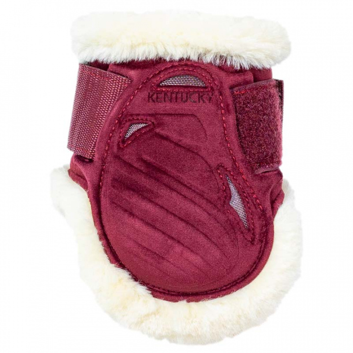 Streichkappen Young Vegan Sheepskin Velvet Bordeaux
